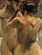 Madchen vor dem Spiegel Lovis Corinth